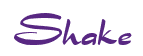 Rendering "Shake" using Dragon Wish