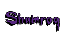 Rendering "Shamroq" using Buffied