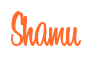 Rendering "Shamu" using Bean Sprout