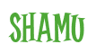 Rendering "Shamu" using Cooper Latin