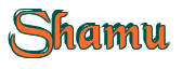 Rendering "Shamu" using Black Chancery