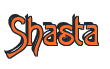 Rendering "Shasta" using Agatha