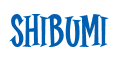 Rendering "Shibumi" using Cooper Latin