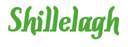Rendering "Shillelagh" using Color Bar
