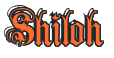Rendering "Shiloh" using Anglican