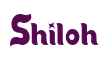 Rendering "Shiloh" using Candy Store