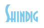 Rendering "Shindig" using Asia