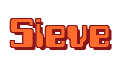 Rendering "Sieve" using Computer Font