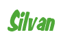 Rendering "Silvan" using Big Nib