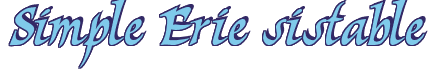 Rendering "Simple Erie sistable" using Braveheart