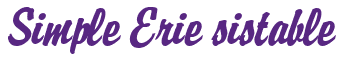 Rendering "Simple Erie sistable" using Brisk