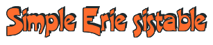 Rendering "Simple Erie sistable" using Crane