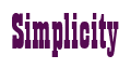 Rendering "Simplicity" using Bill Board