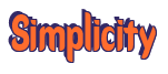 Rendering "Simplicity" using Callimarker
