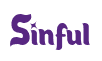Rendering "Sinful" using Candy Store