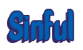 Rendering "Sinful" using Callimarker