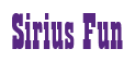 Rendering "Sirius Fun" using Bill Board