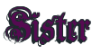 Rendering "Sister" using Anglican