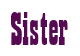 Rendering "Sister" using Bill Board