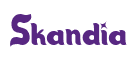Rendering "Skandia" using Candy Store