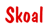 Rendering "Skoal" using Dom Casual