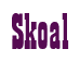 Rendering "Skoal" using Bill Board