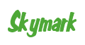 Rendering "Skymark" using Big Nib