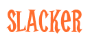 Rendering "Slacker" using Cooper Latin