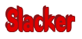 Rendering "Slacker" using Callimarker