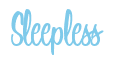 Rendering "Sleepless" using Bean Sprout