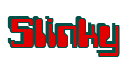 Rendering "Slinky" using Computer Font