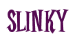 Rendering "Slinky" using Cooper Latin