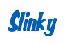 Rendering "Slinky" using Big Nib