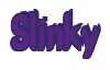Rendering "Slinky" using Callimarker