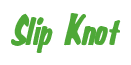 Rendering "Slip Knot" using Big Nib