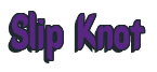 Rendering "Slip Knot" using Callimarker