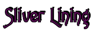 Rendering "Sliver Lining" using Agatha