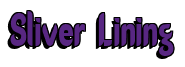 Rendering "Sliver Lining" using Callimarker