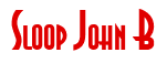 Rendering "Sloop John B" using Asia