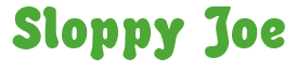 Rendering "Sloppy Joe" using Bubble Soft