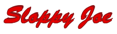 Rendering "Sloppy Joe" using Brush Script