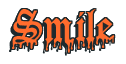 Rendering "Smile" using Dracula Blood