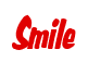 Rendering "Smile" using Big Nib