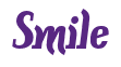 Rendering "Smile" using Color Bar