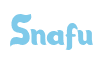 Rendering "Snafu" using Candy Store