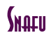 Rendering "Snafu" using Asia