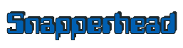 Rendering "Snapperhead" using Computer Font