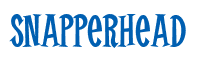 Rendering "Snapperhead" using Cooper Latin