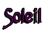 Rendering "Soleil" using Agatha