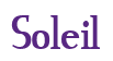 Rendering "Soleil" using Credit River